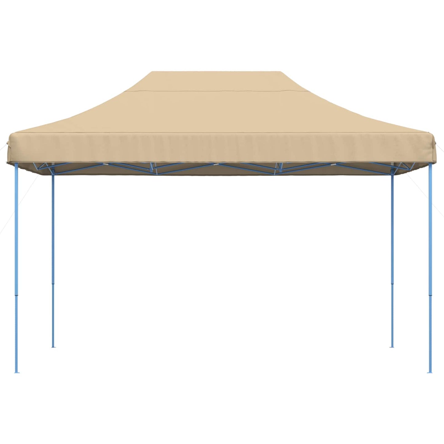 Party Tent Folding Beige 279 x 410 x 315 cm Oxford Fabric
