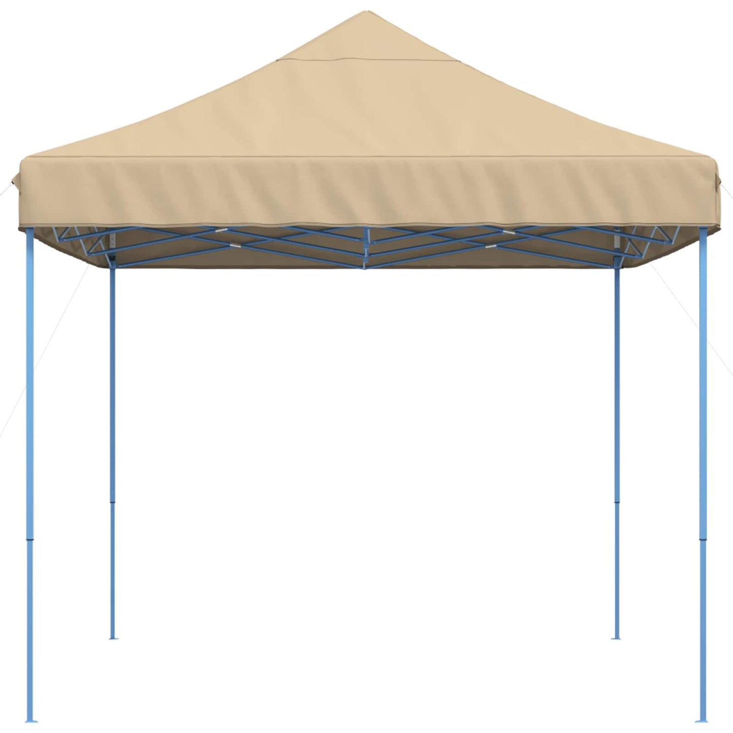 Party Tent Folding Beige 279 x 410 x 315 cm Oxford Fabric