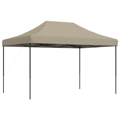 Party Tent Folding Taupe 279 x 410 x 315 cm Oxford Fabric