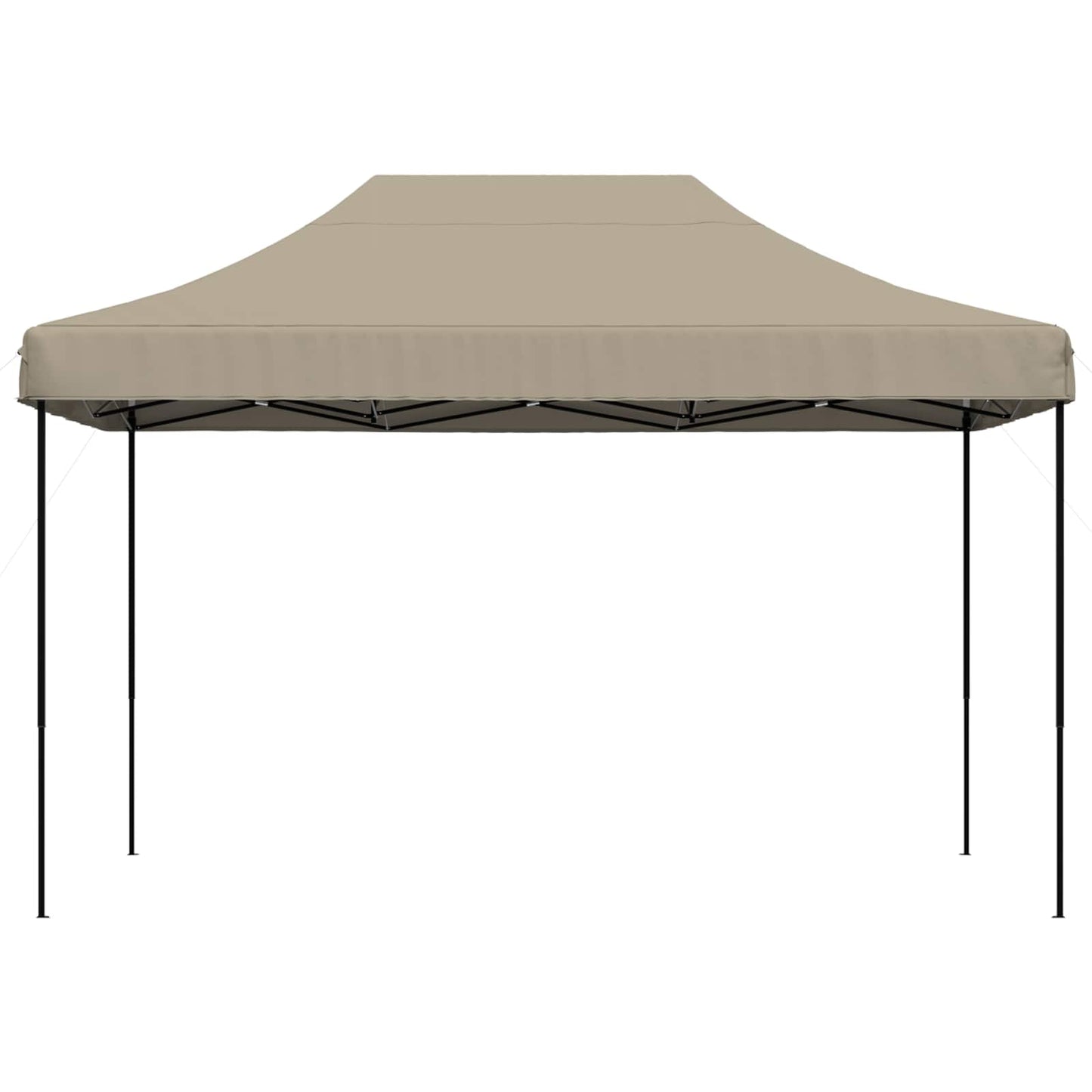 Party Tent Folding Taupe 279 x 410 x 315 cm Oxford Fabric