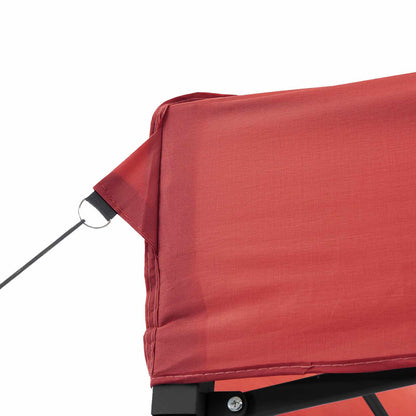 Party Tent Folding Burgundy 279 x 410 x 315 cm Oxford Fabric