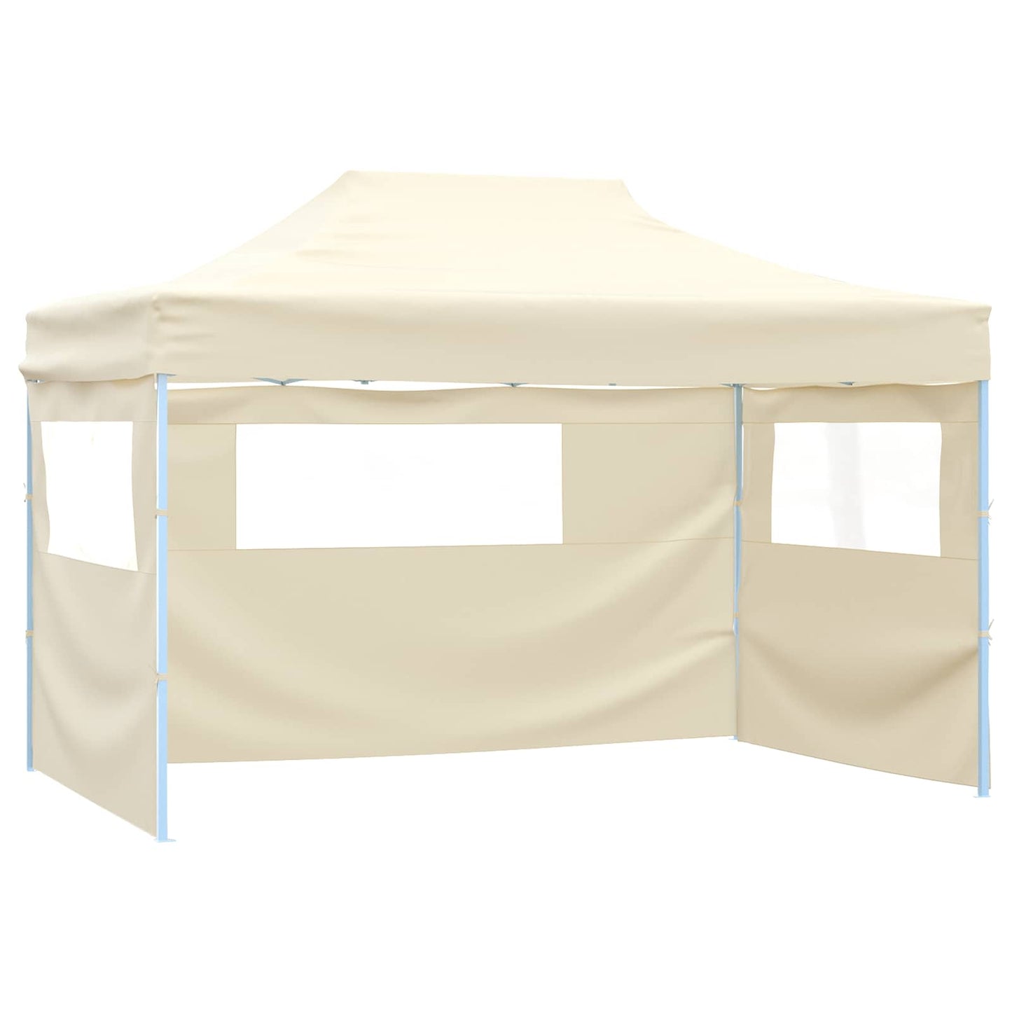 Party Tent Folding Cream 280 x410 x 315 cm Oxford Fabric