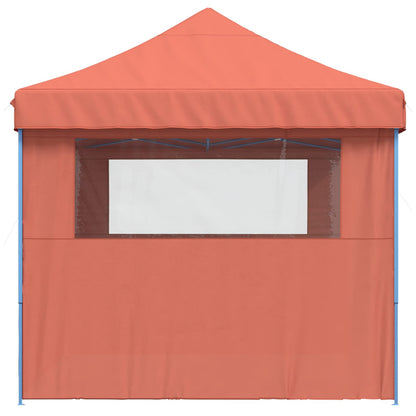 Party Tent Folding Terracotta 279 x 410 x 315 cm Oxford Fabric