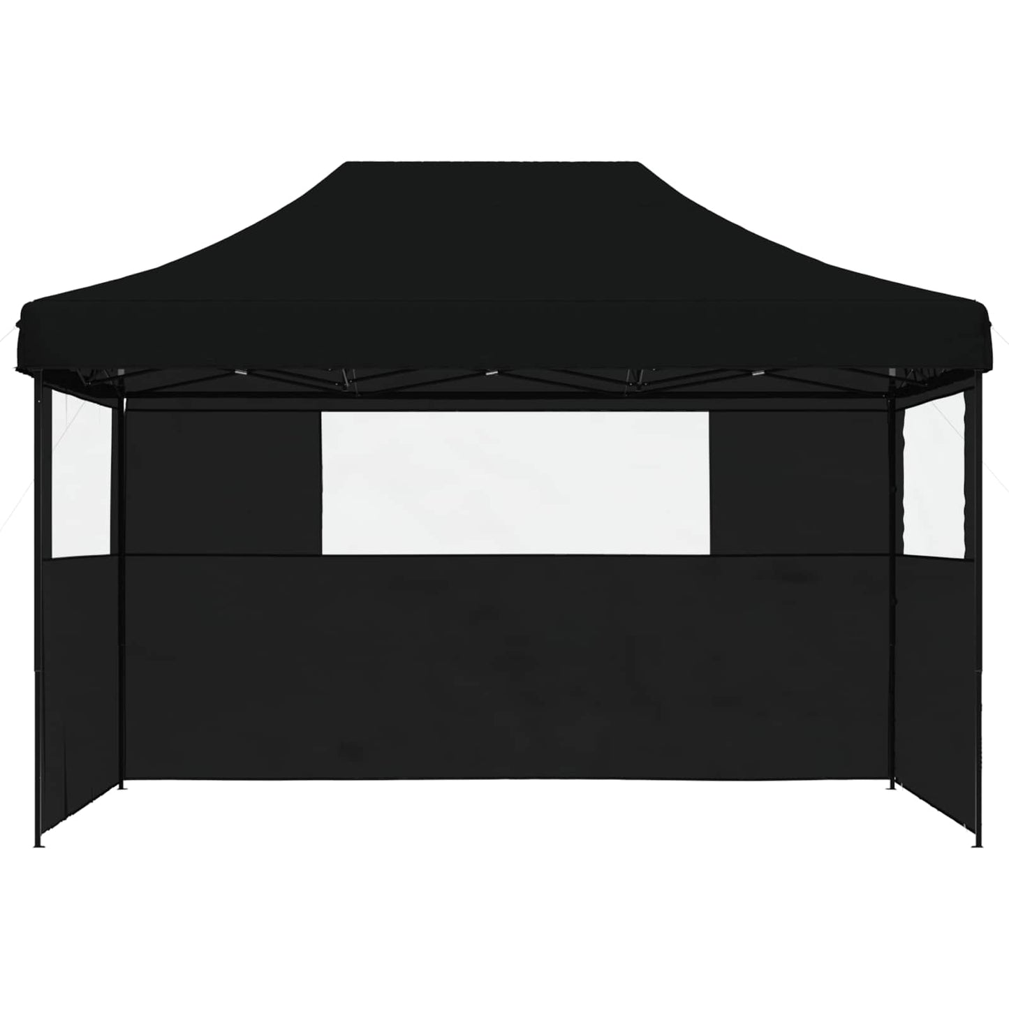 Party Tent Folding Black 279 x 410 x 315 cm Oxford Fabric