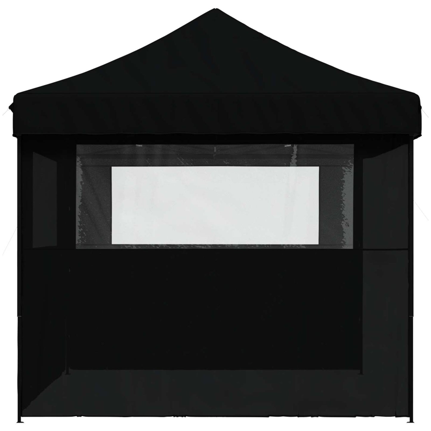 Party Tent Folding Black 279 x 410 x 315 cm Oxford Fabric