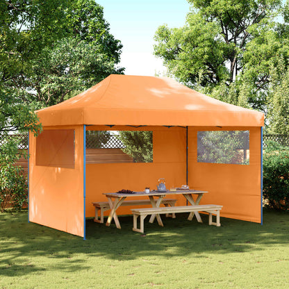Party Tent Folding Orange 279 x 410 x 315 cm Oxford Fabric