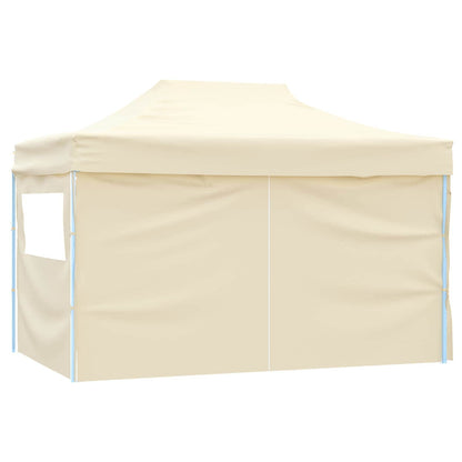 Party Tent Folding Cream 280 x410 x 315 cm Oxford Fabric