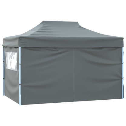 Party Tent Folding Anthracite 280 x410 x 315 cm Oxford Fabric