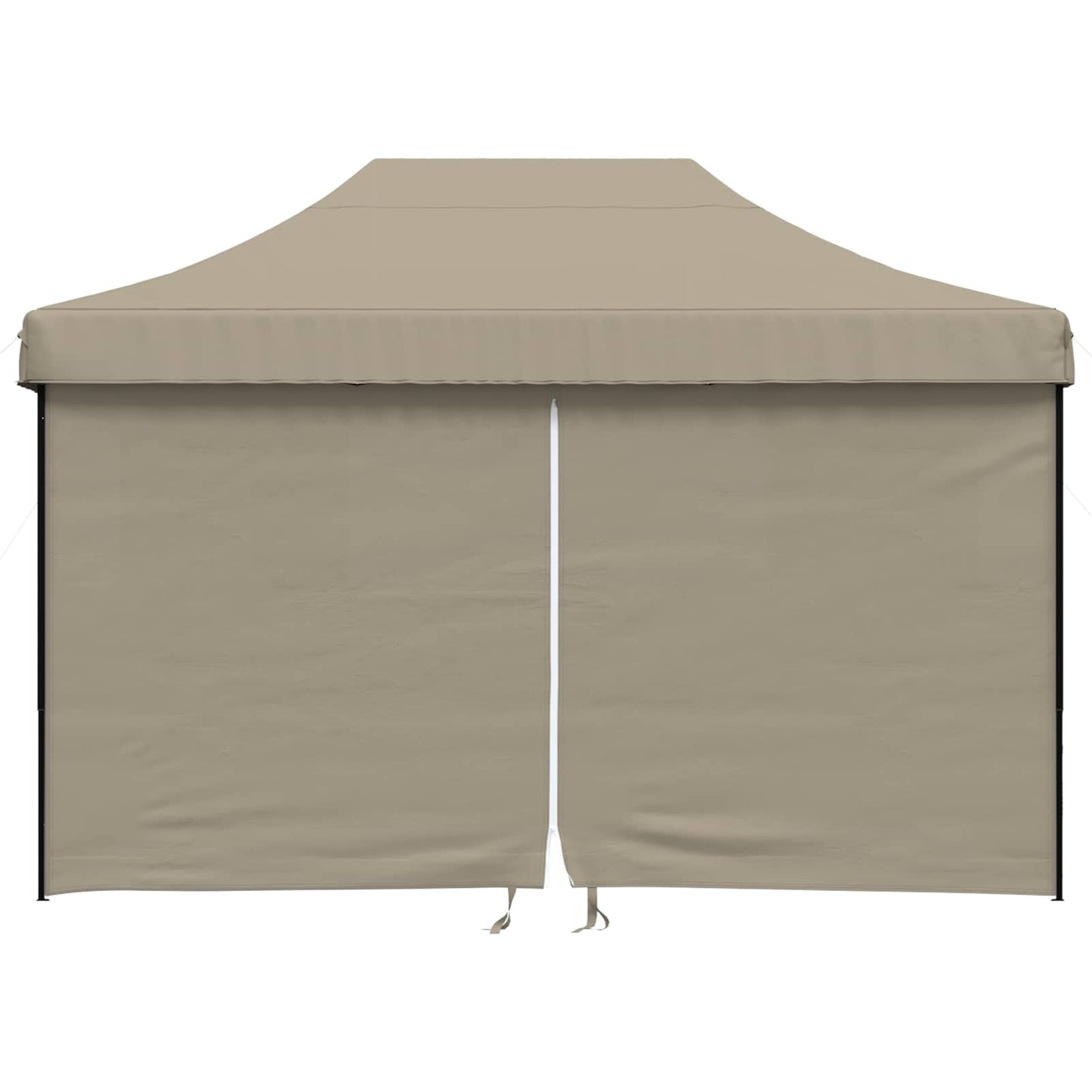 Party Tent Folding Taupe 279 x 410 x 315 cm Oxford Fabric