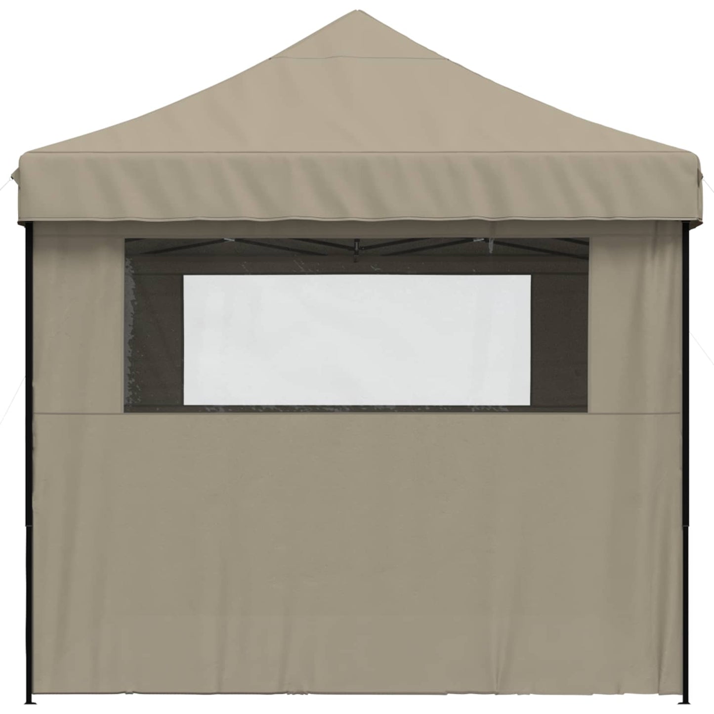 Party Tent Folding Taupe 279 x 410 x 315 cm Oxford Fabric