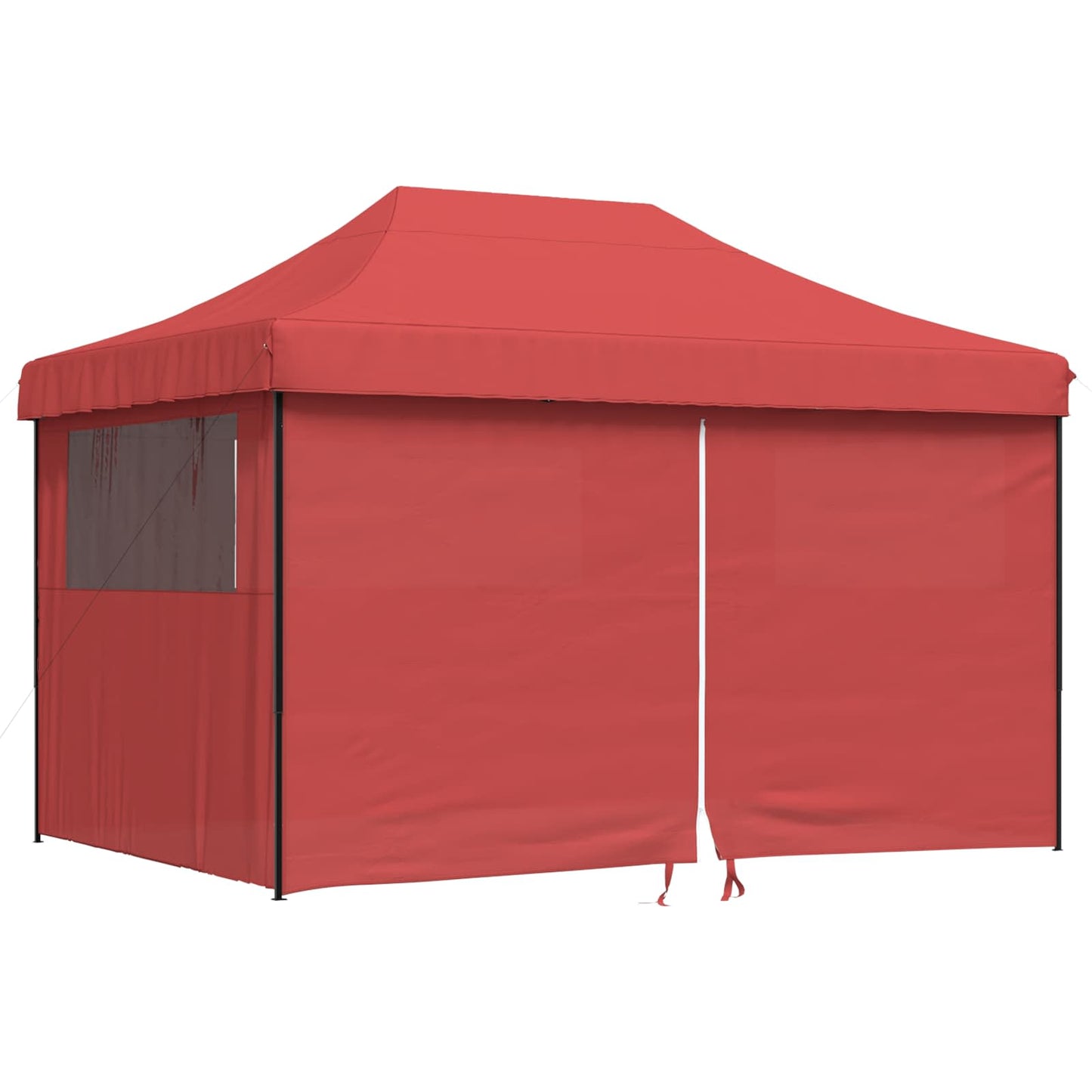 Party Tent Folding Burgundy 279 x 410 x 315 cm Oxford Fabric