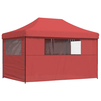 Party Tent Folding Burgundy 279 x 410 x 315 cm Oxford Fabric