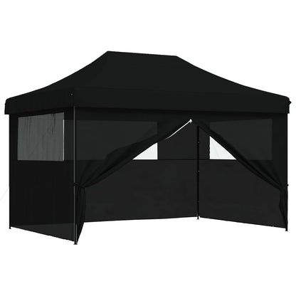 Party Tent Folding Black 279 x 410 x 315 cm Oxford Fabric