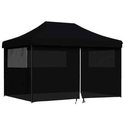 Party Tent Folding Black 279 x 410 x 315 cm Oxford Fabric