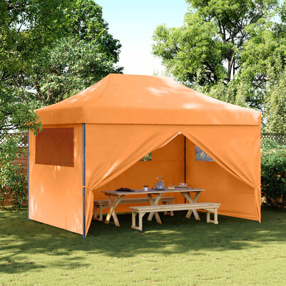 Party Tent Folding Orange 279 x 410 x 315 cm Oxford Fabric