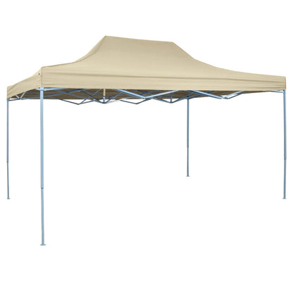 Party Tent Folding Cream 291 x 431 x 315 cm Oxford Fabric