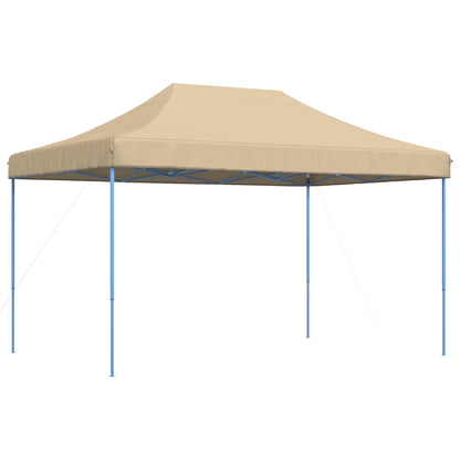 Party Tent Folding Beige 292 x 440 x 315 cm Oxford Fabric