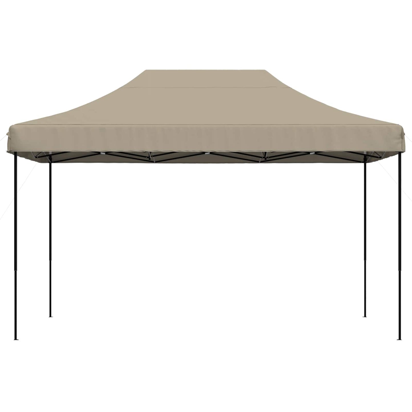 Party Tent Folding Taupe 292 x 440 x 315 cm Oxford Fabric