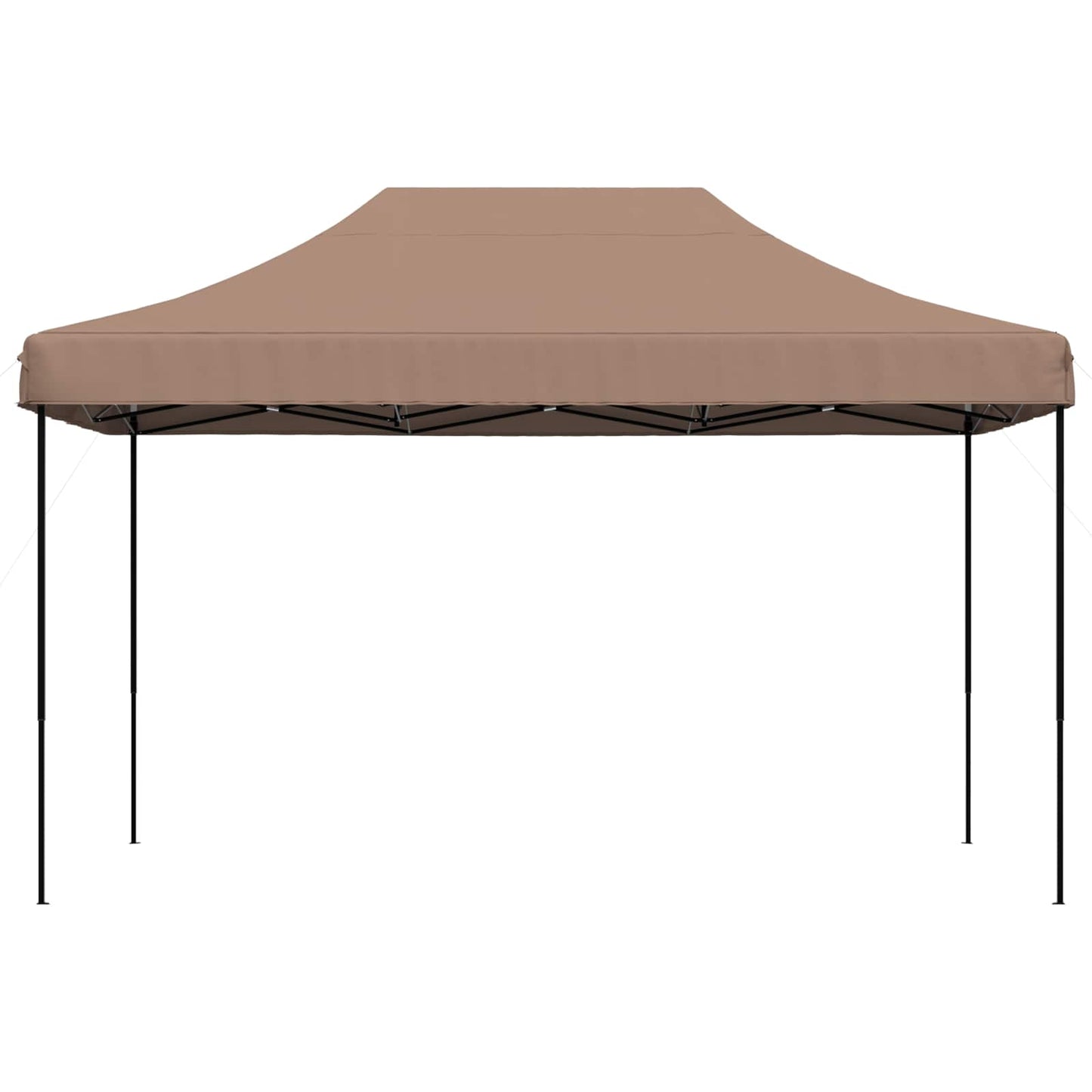 Party Tent Folding Brown 292 x 440 x 315 cm Oxford Fabric
