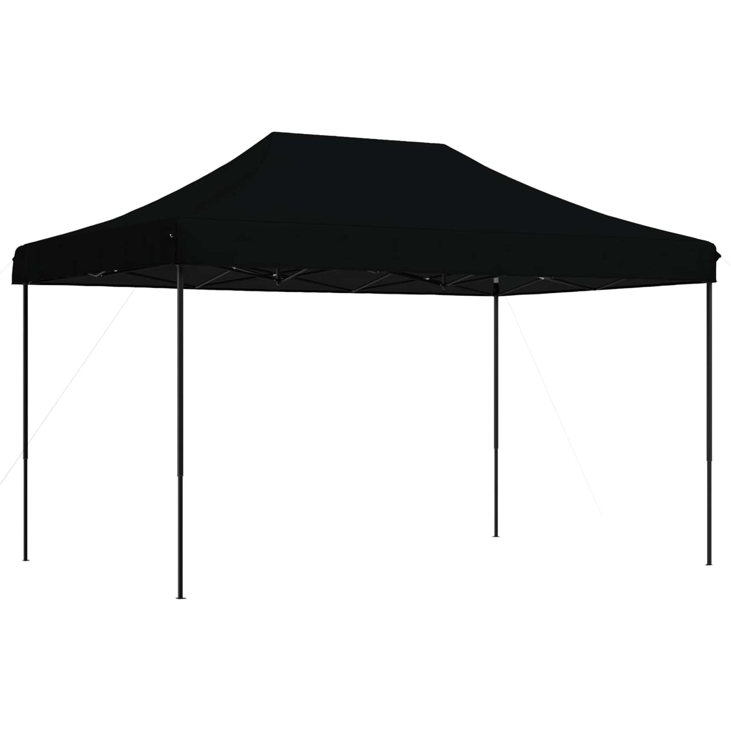 Party Tent Folding Black 292 x 440 x 315 cm Oxford Fabric