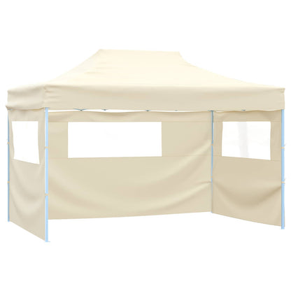 Party Tent Folding Cream 291 x 431 x 315 cm Oxford Fabric