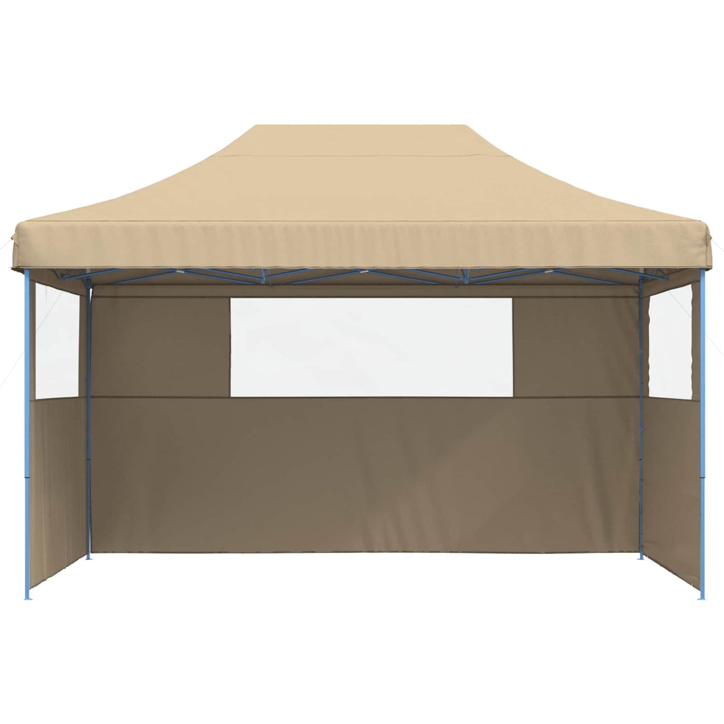 Party Tent Folding Beige 292 x 440 x 315 cm Oxford Fabric