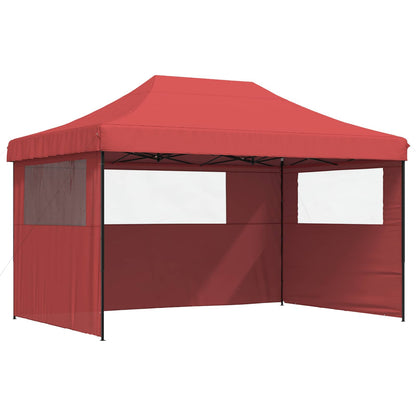 Party Tent Folding Burgundy 292 x 440 x 315 cm Oxford Fabric