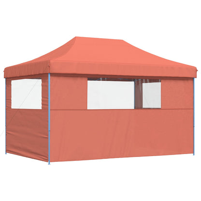Party Tent Folding Terracotta 292 x 440 x 315 cm Oxford Fabric