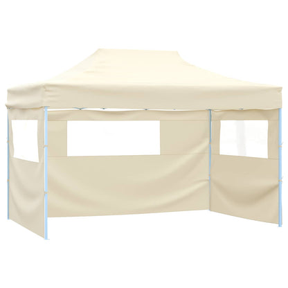 Party Tent Folding Cream 291 x 431 x 315 cm Oxford Fabric