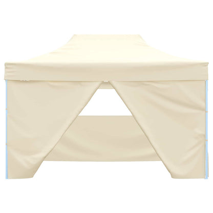Party Tent Folding Cream 291 x 431 x 315 cm Oxford Fabric