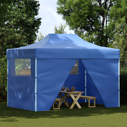 Party Tent Folding Blue 291 x 431 x 315 cm Oxford Fabric