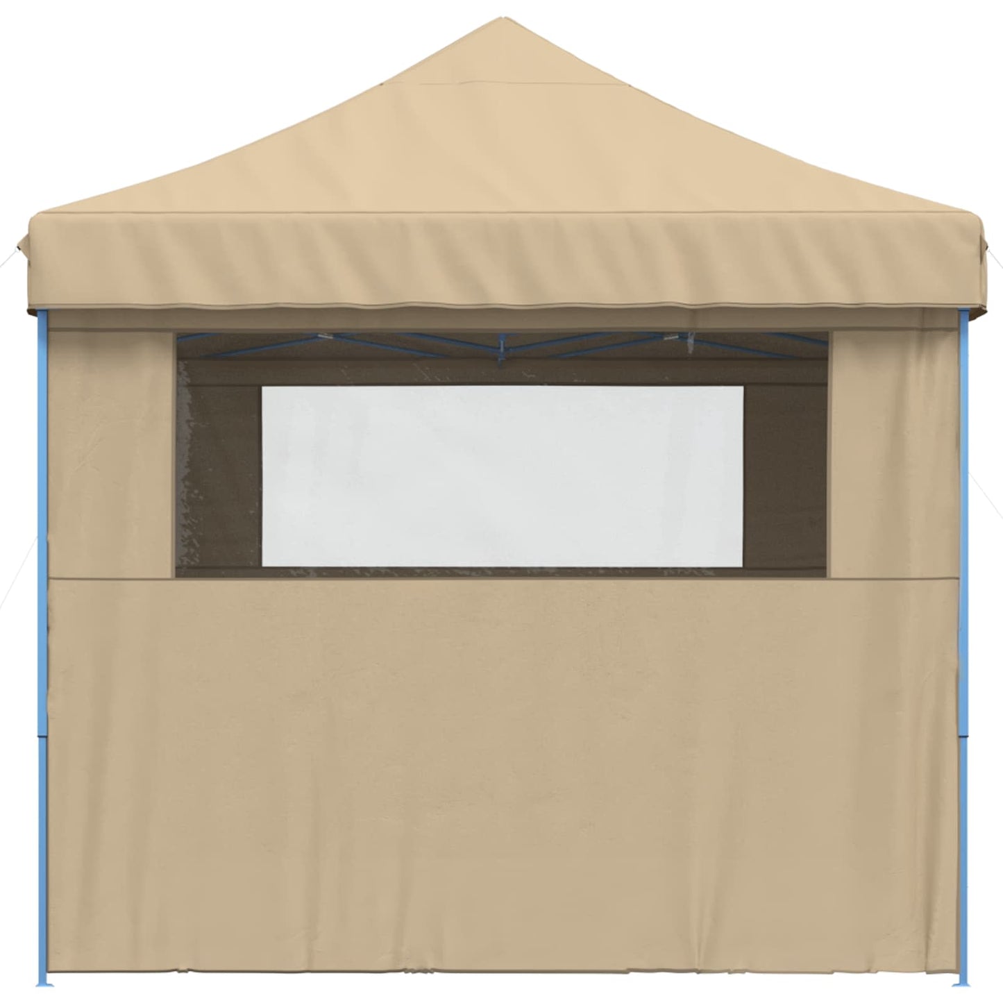Party Tent Folding Beige 292 x 440 x 315 cm Oxford Fabric