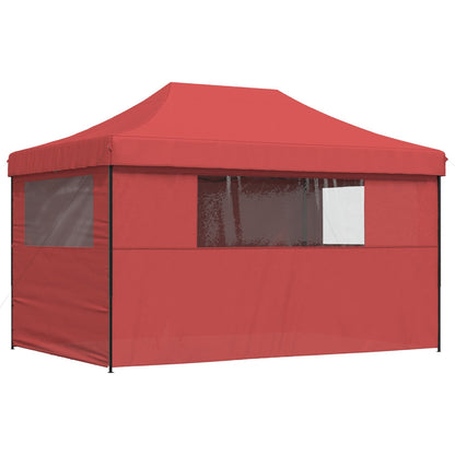 Party Tent Folding Burgundy 292 x 440 x 315 cm Oxford Fabric