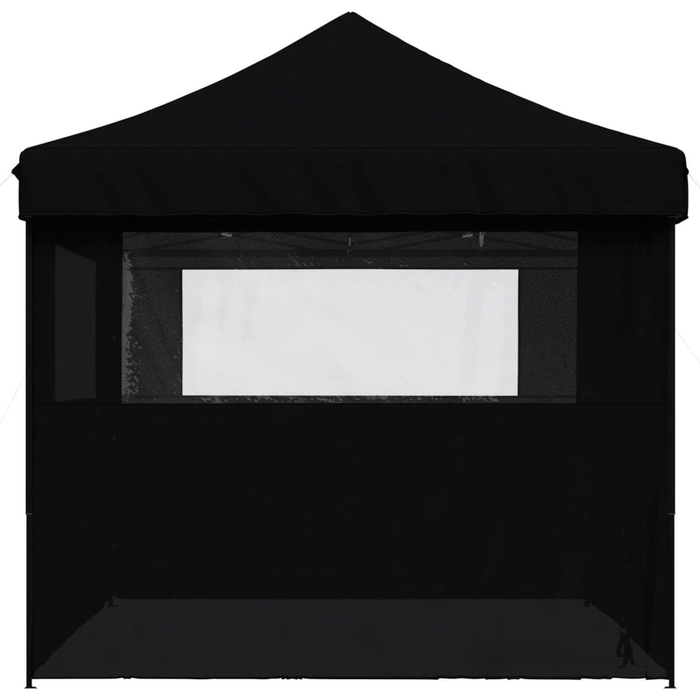 Party Tent Folding Black 292 x 440 x 315 cm Oxford Fabric