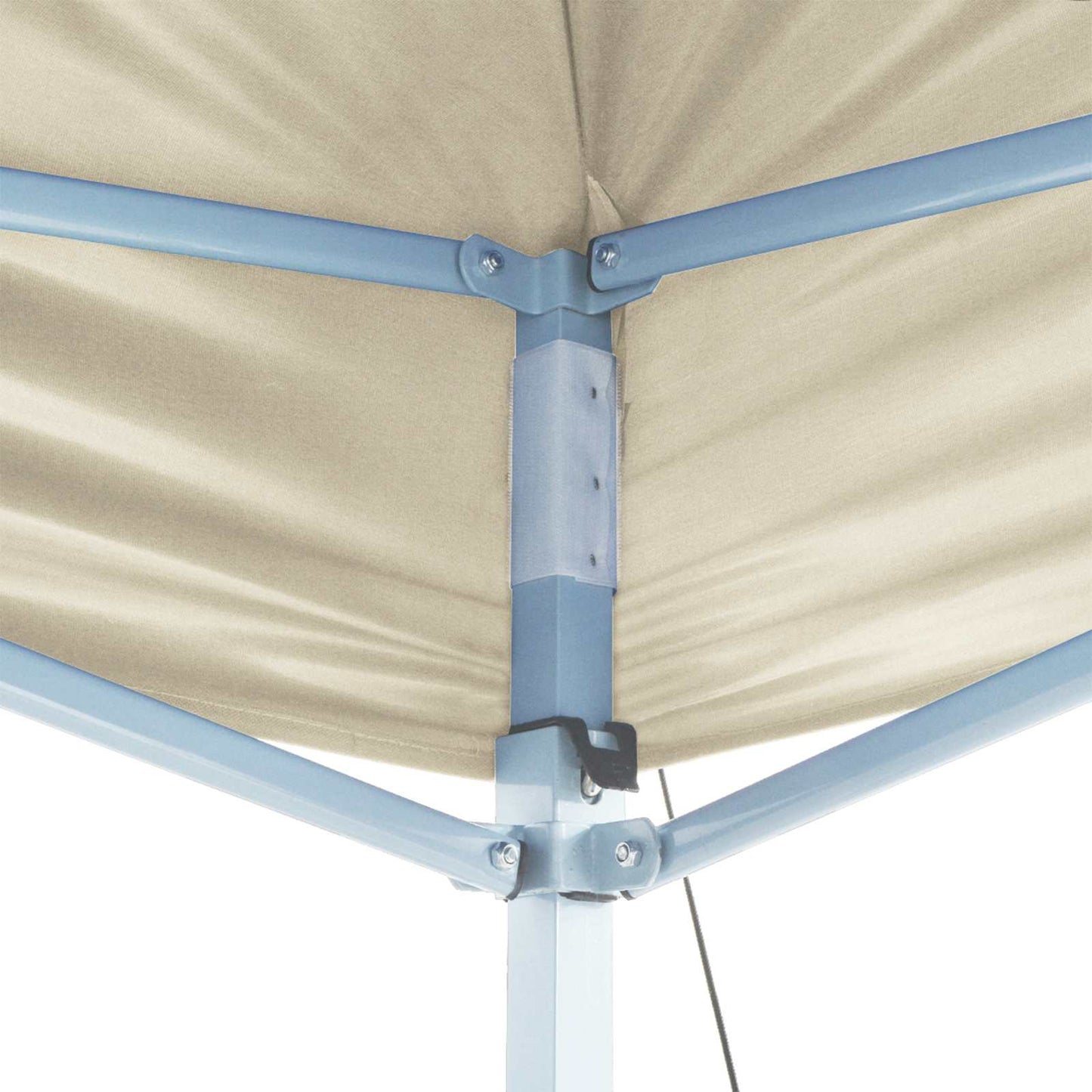 Party Tent Folding Cream 291 x 580 x 315 cm Oxford Fabric