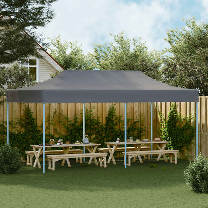 Party Tent Folding Anthracite 291 x 580 x 315 cm Oxford Fabric