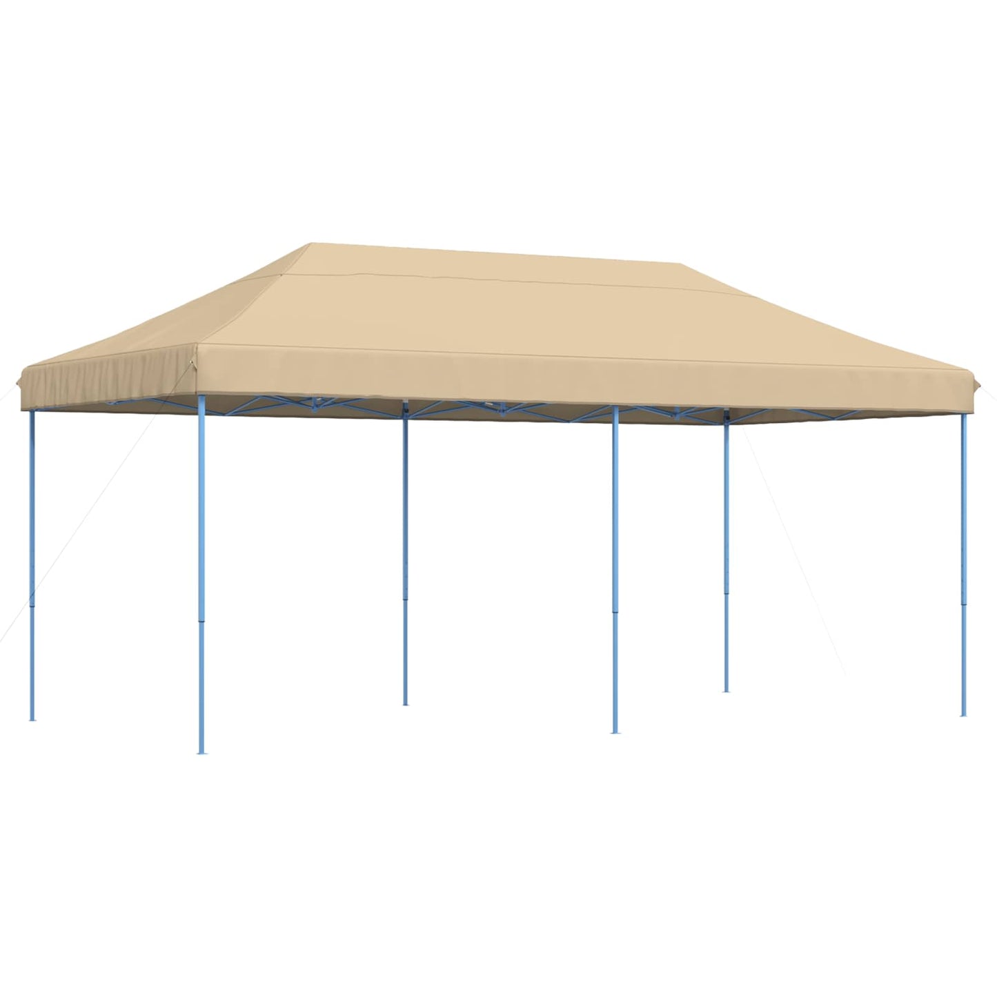 Party Tent Folding Beige 292 x 580 x 315 cm Oxford Fabric