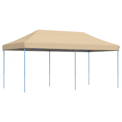 Party Tent Folding Beige 292 x 580 x 315 cm Oxford Fabric