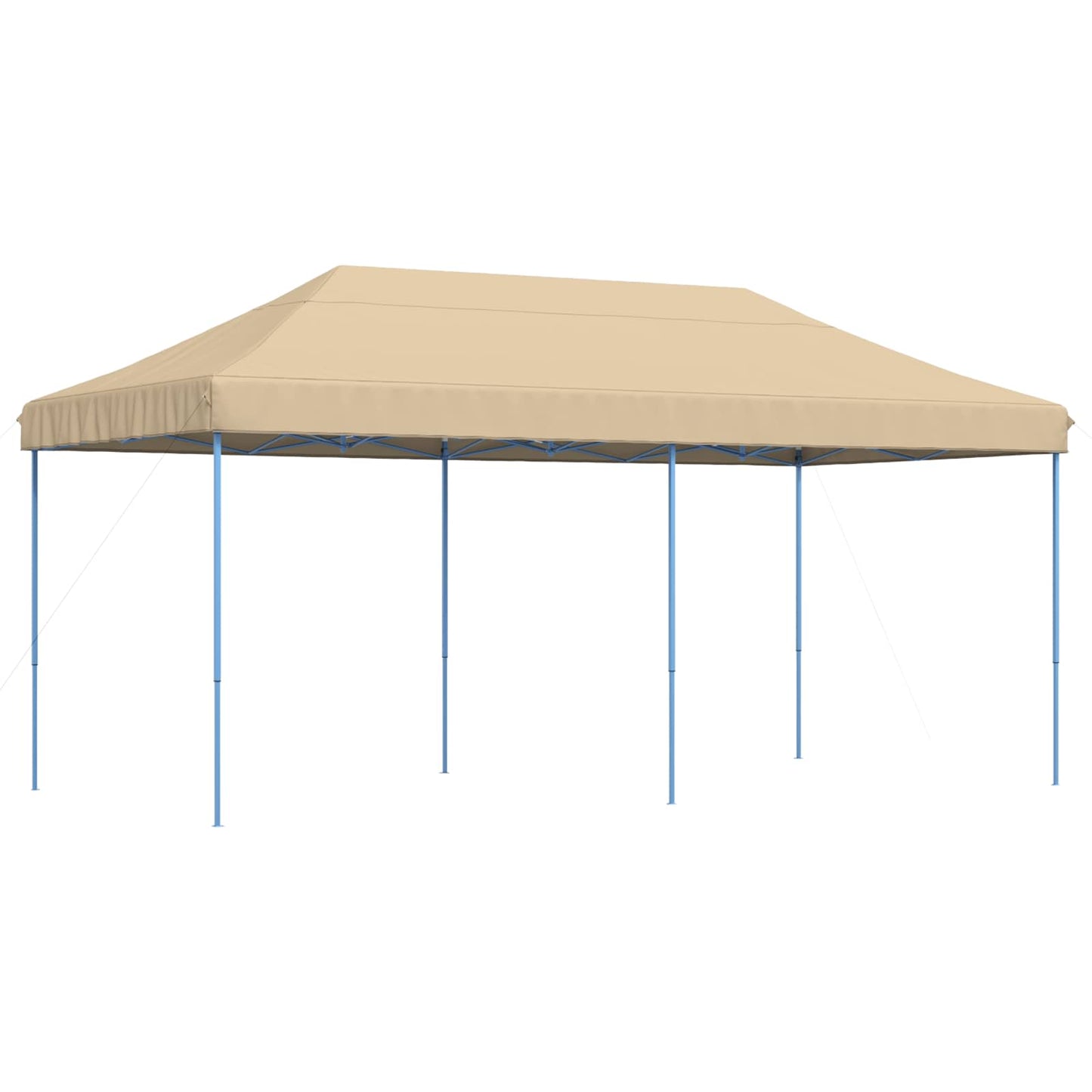 Party Tent Folding Beige 292 x 580 x 315 cm Oxford Fabric