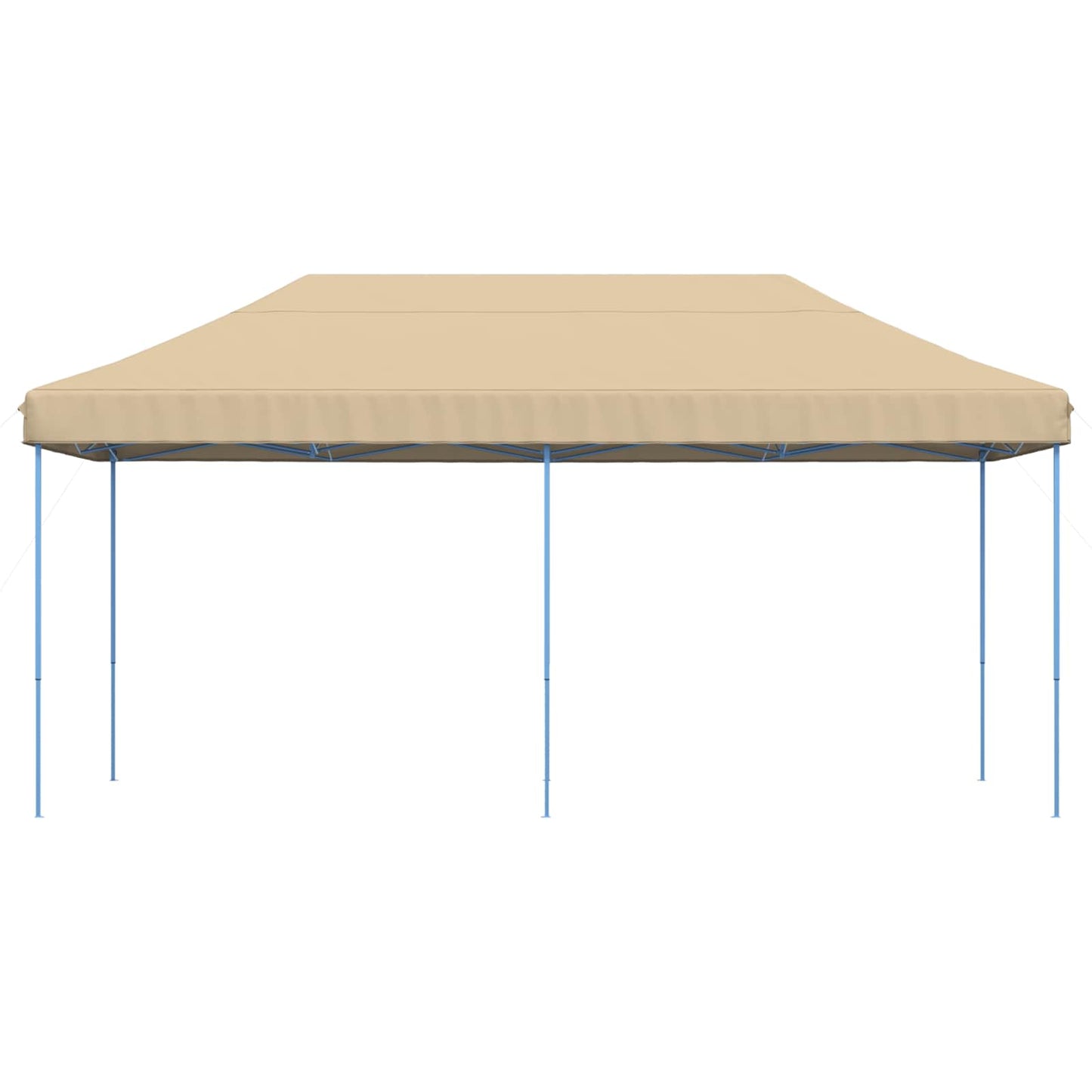 Party Tent Folding Beige 292 x 580 x 315 cm Oxford Fabric