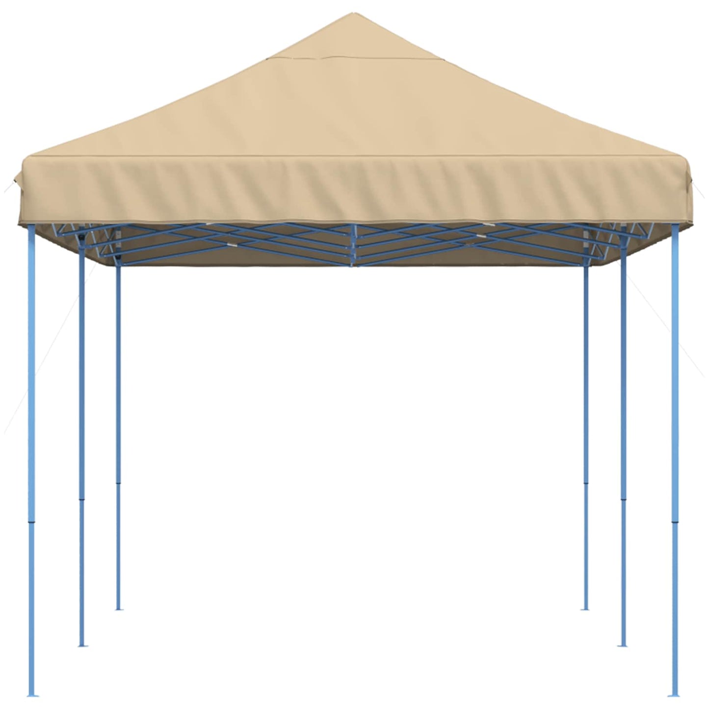Party Tent Folding Beige 292 x 580 x 315 cm Oxford Fabric