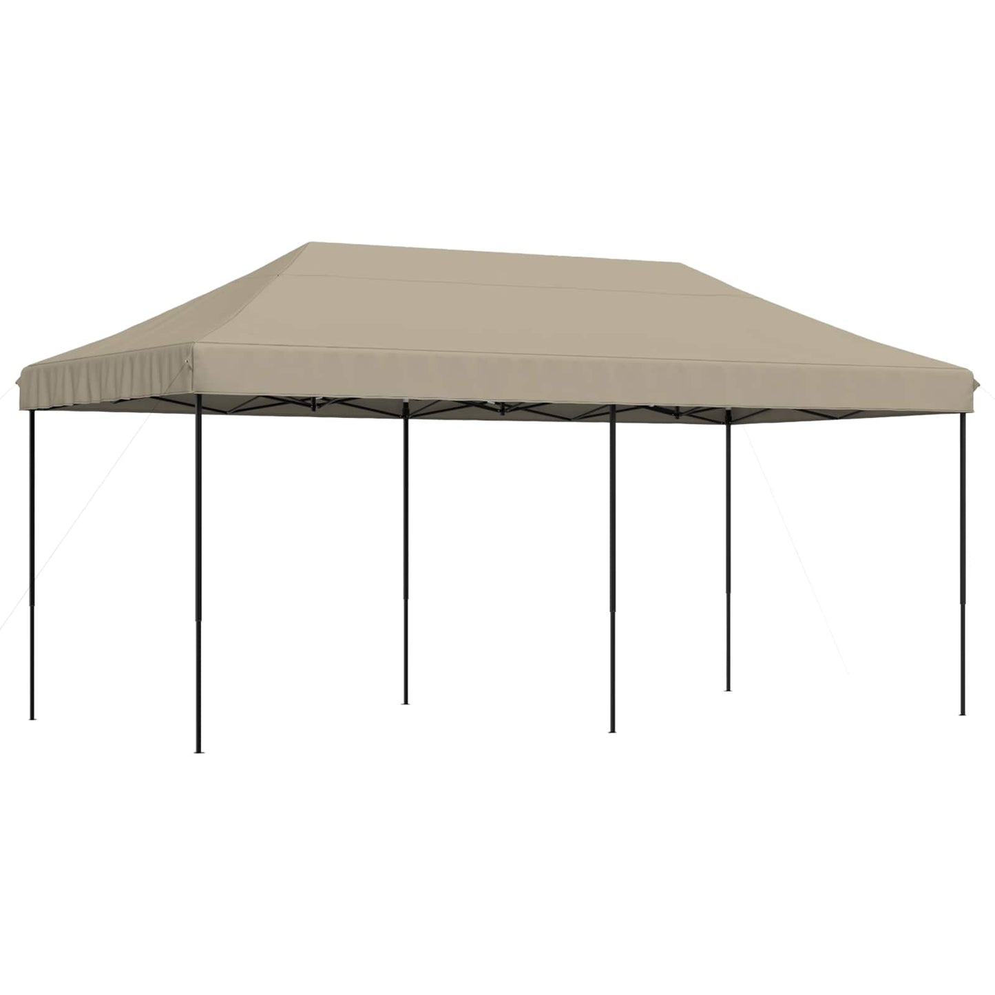 Party Tent Folding Taupe 292 x 580 x 315 cm Oxford Fabric