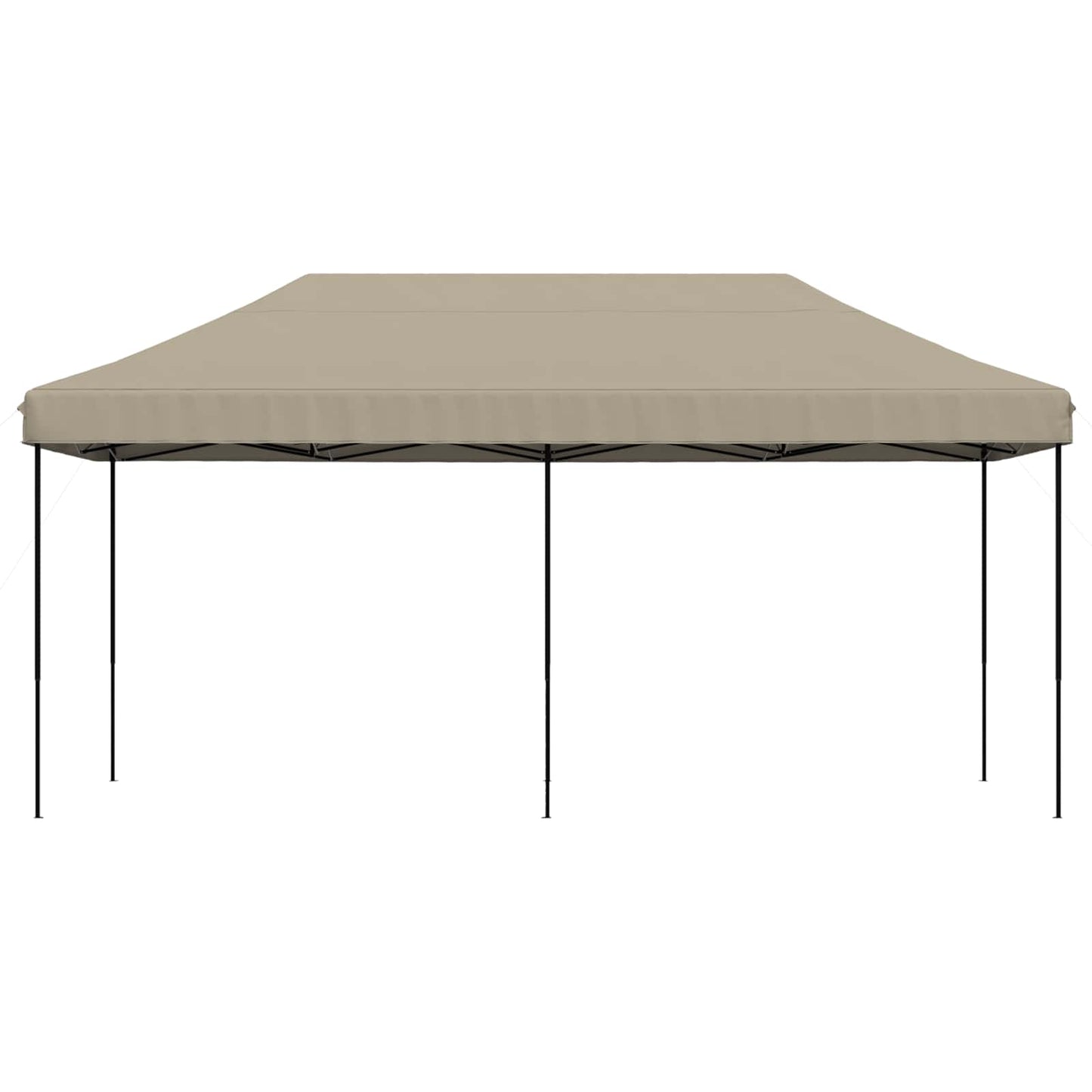 Party Tent Folding Taupe 292 x 580 x 315 cm Oxford Fabric
