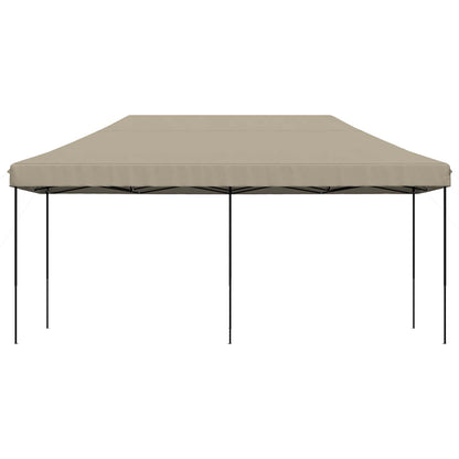 Party Tent Folding Taupe 292 x 580 x 315 cm Oxford Fabric