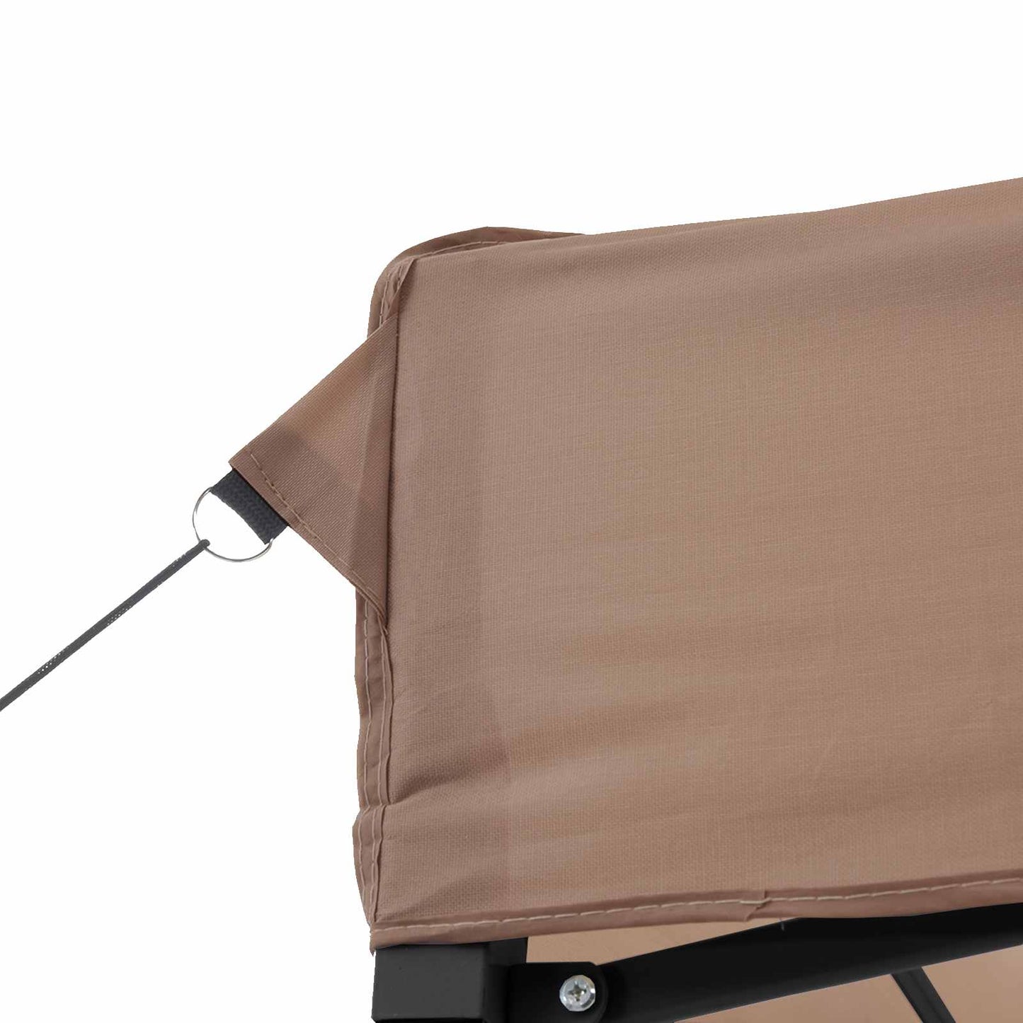 Party Tent Folding Brown 292 x 580 x 315 cm Oxford Fabric