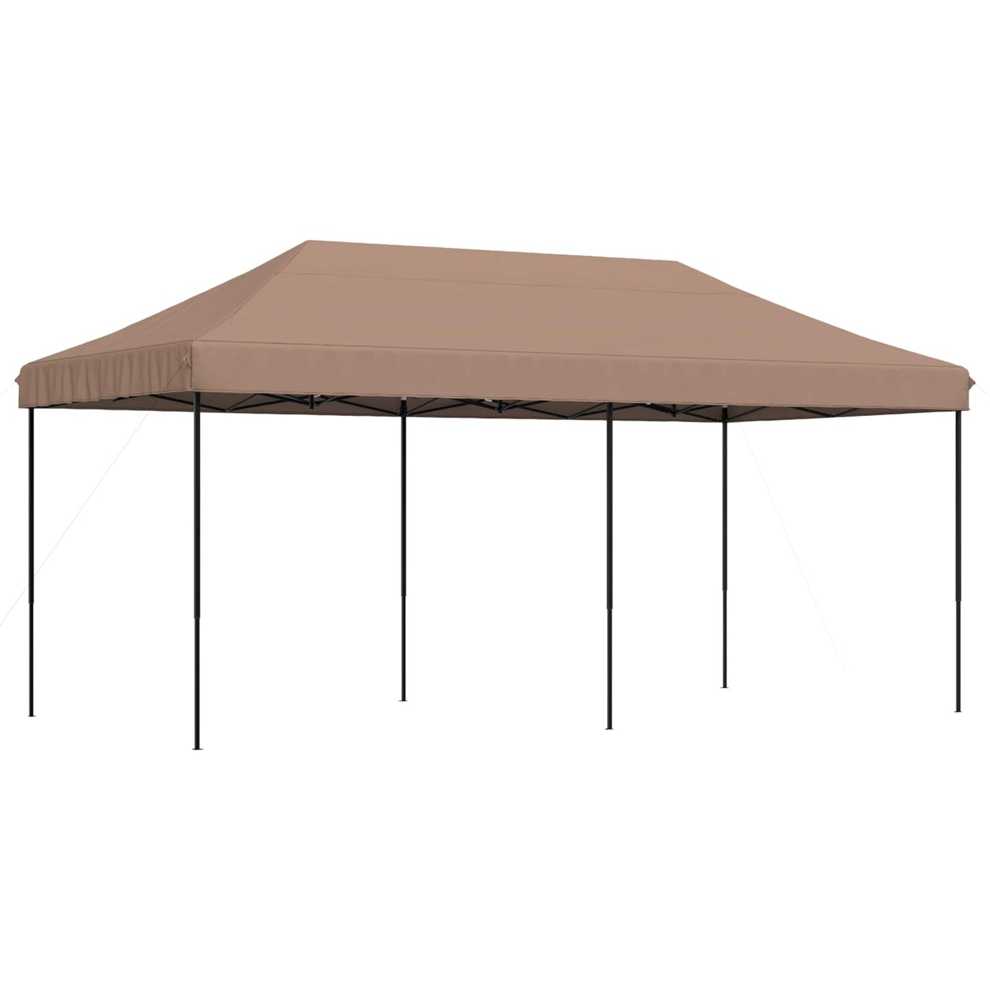 Party Tent Folding Brown 292 x 580 x 315 cm Oxford Fabric