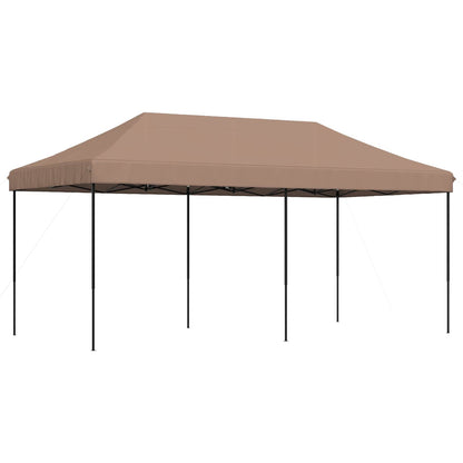 Party Tent Folding Brown 292 x 580 x 315 cm Oxford Fabric