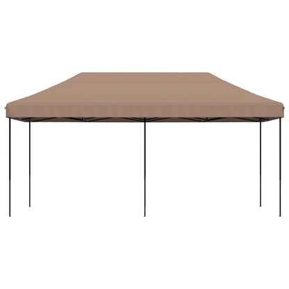 Party Tent Folding Brown 292 x 580 x 315 cm Oxford Fabric