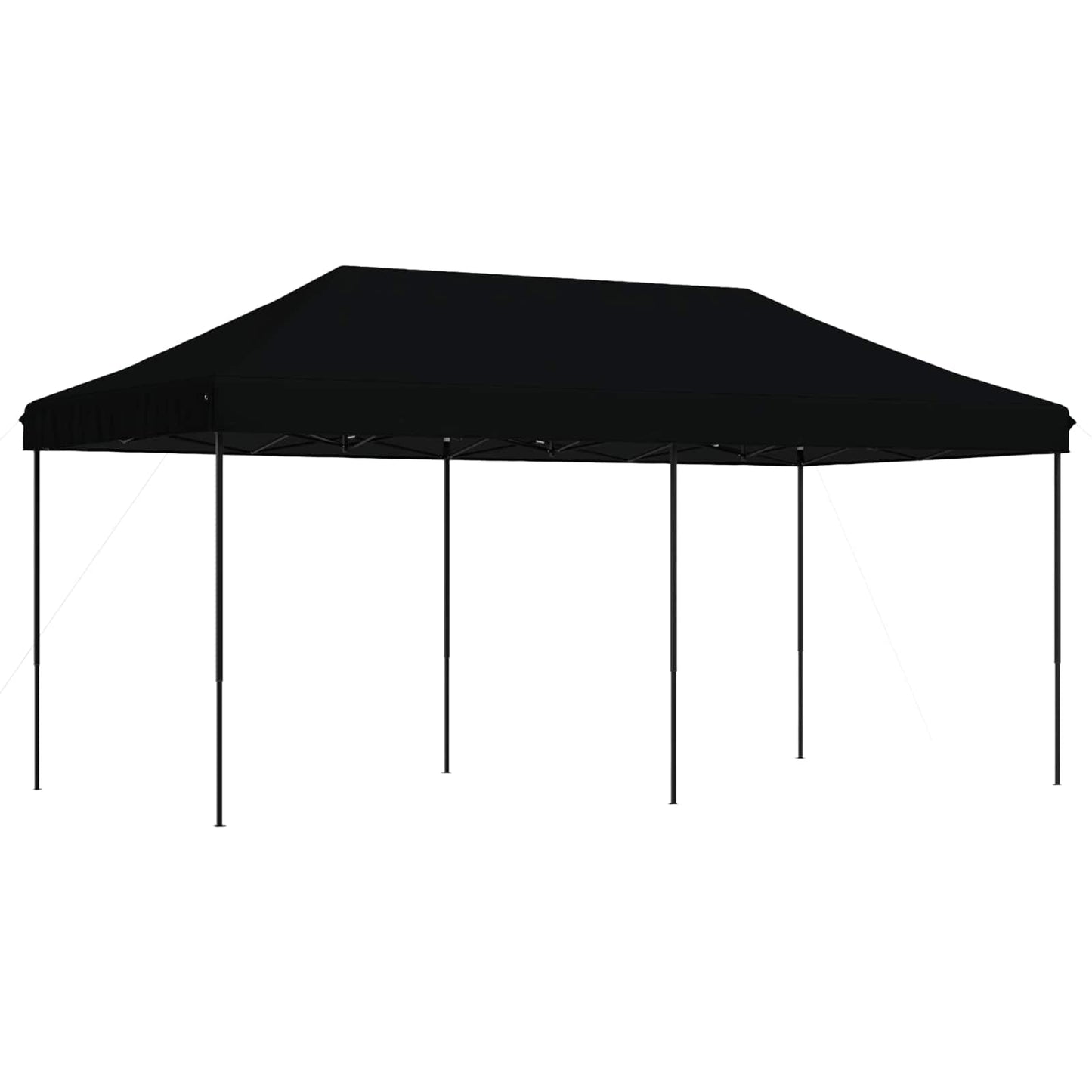 Party Tent Folding Black 292 x 580 x 315 cm Oxford Fabric