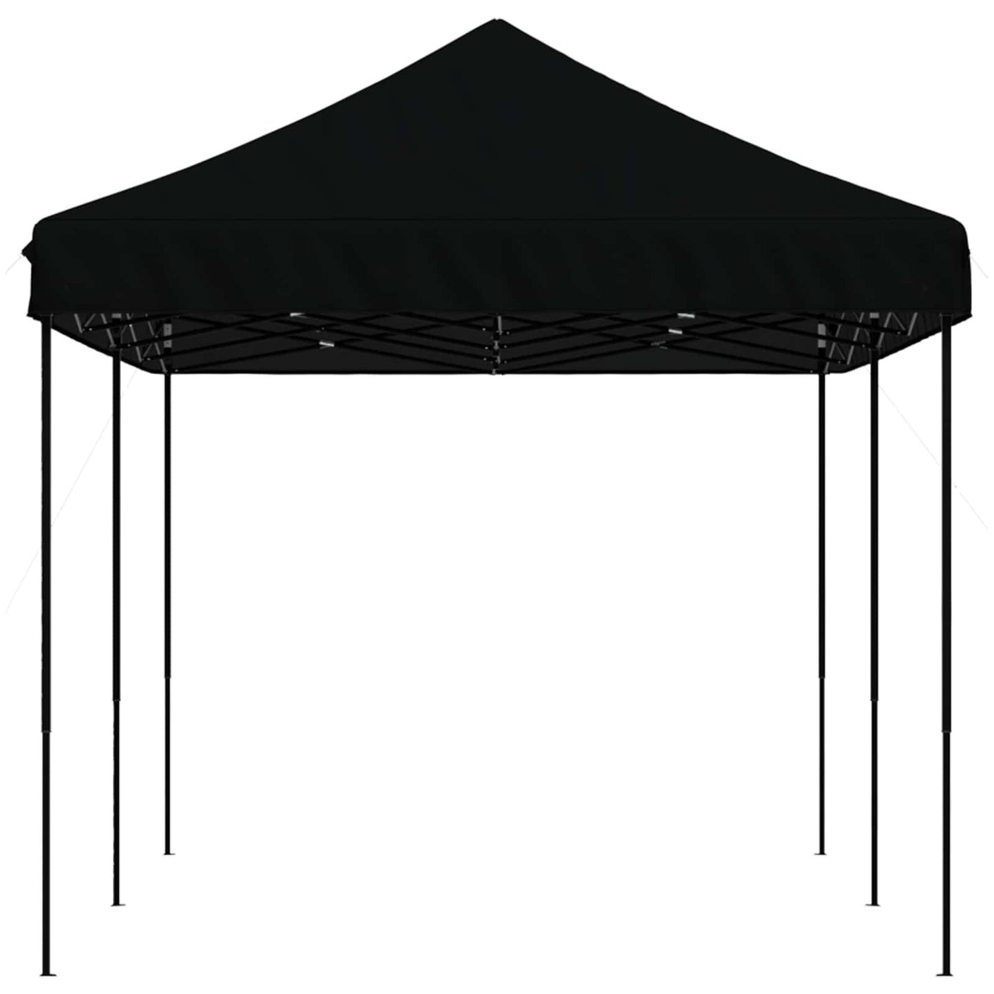 Party Tent Folding Black 292 x 580 x 315 cm Oxford Fabric